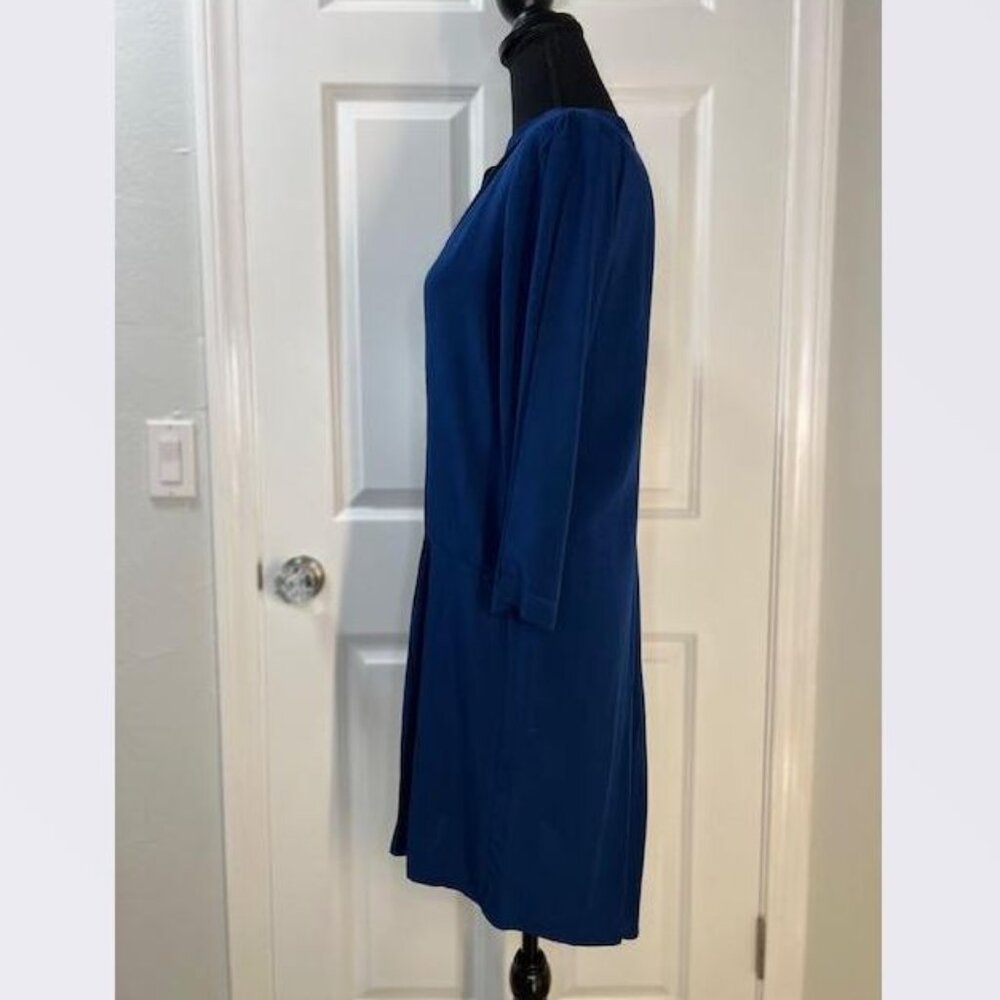Anthropologie - NWT - Sonia drop-waist shirt dress by The Odells -Size Sm/Petite - Picture 6 of 9